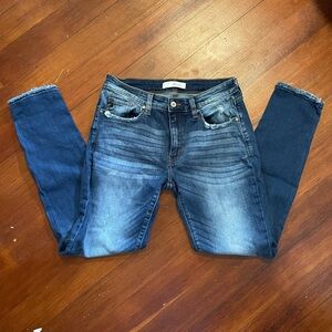 Kancan Size 11/29 Molly Mid Rise Super Skinny Jeans